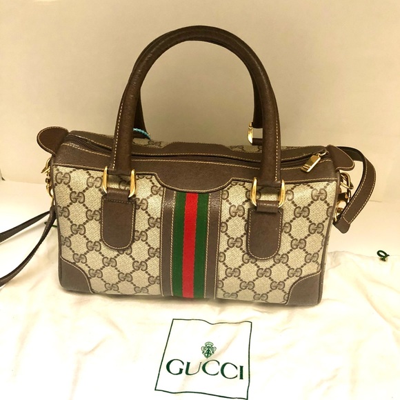 Gucci, Vintage Ophidia Boston Bag - Picture 6 of 10